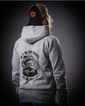Zip-Hoody boys grey