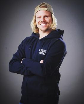 Hoody boys navy