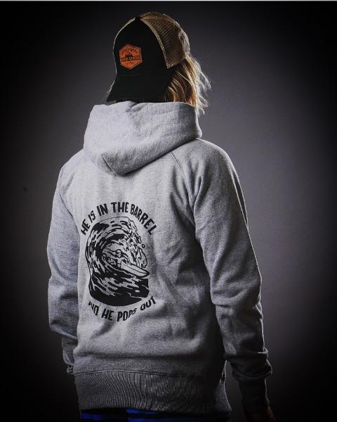 Hoody boys grey