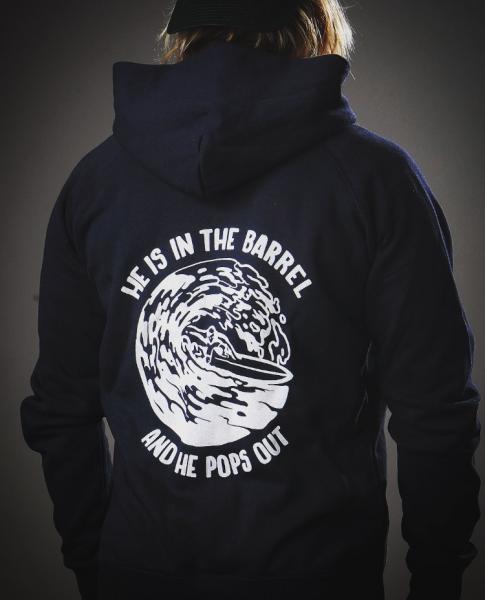 Zip-Hoody boys navy